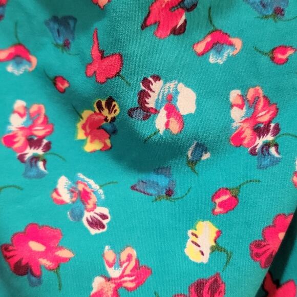 NWT DKNY Ruffle Bandeau Maillot Swimsuit in Lagoon, 10 - Picture 4 of 9